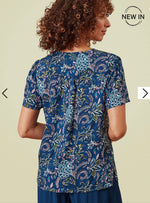 Merris Climbing Berries Top - Stargazer