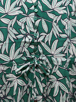 242 Leaf Print Dress