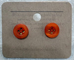 Button Stud Earrings