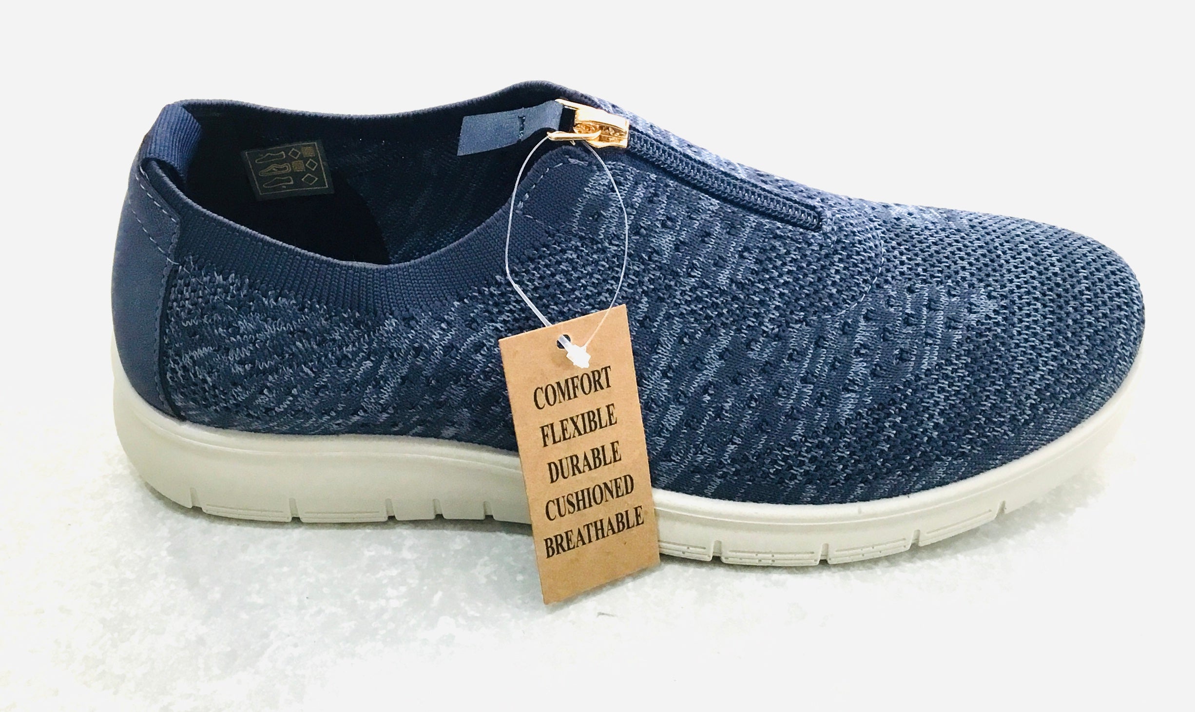 Cushion Walk Ruth Zip up Trainer