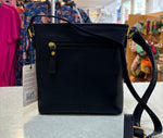 L-33 Leather Twist Lock X-Body Bag