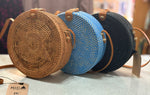 101 Round Rattan Cross Body/Shoulder Bags