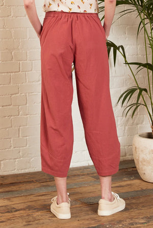 COTTON BUBBLE TROUSERS