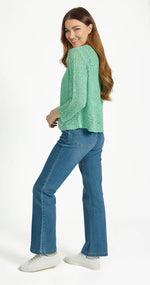 226 POPCORN KNIT SHRUG