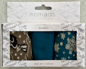 3 pair Bamboo Sock Set