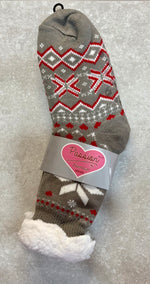 AA5346 Snow Flake Cosy Socks
