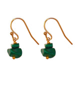 RL2314 Semi Precious  Hook Earrings