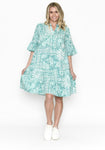 One Summer Maya Dress Aqua