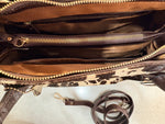 H-55 Leather Hairon Hand Bag