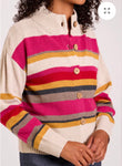 RECYCLED STRIPED CARDI