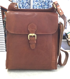 Vintage Small Leather Travel Shoulder Bag