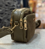 G196 Faux Leather Camera Bag