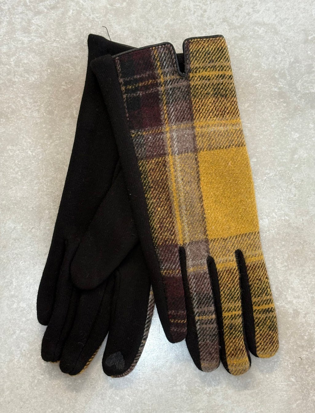 3574 Traditional Tartan Touchscreen Gloves
