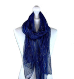 SHLX920 Gold Splash Scarf