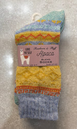 SE179 Alpaca Boot Socks