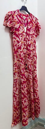242 Leaf Print Dress