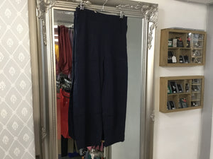 4199 Linen Crops with side Button detail
