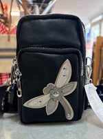 BDG519 Appliqué Phone Bag