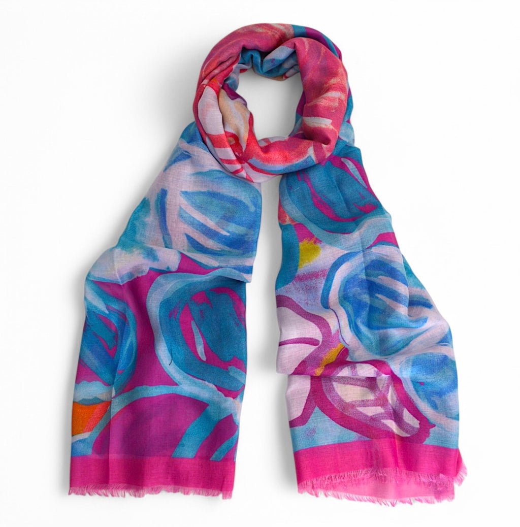 Jacira Pink Scarf