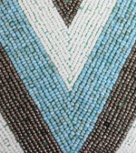 MD1501 BEADED CLUTCH BAG – ZIG ZAG DESIGN