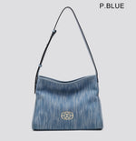 JNY26722 Denim Look Shoulder Bag