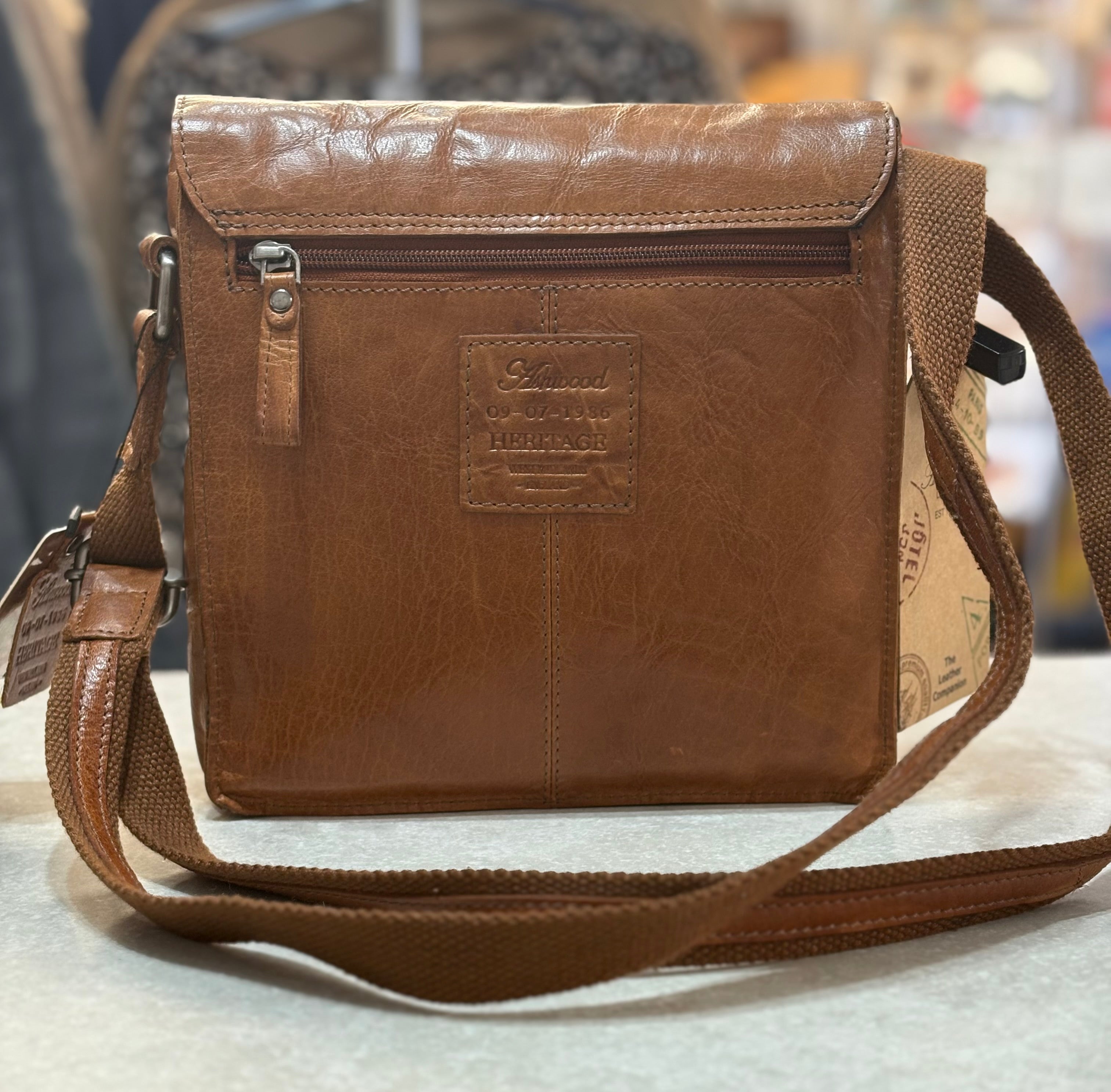 F-84 Leather Flight Bag