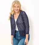 588 Loose Weave Shrug