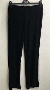 645T Wide Leg pull up Jersey Trousers