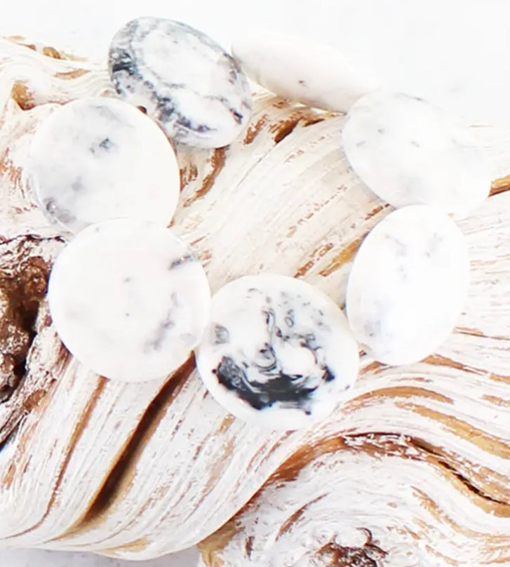 JP1003 ELASTICATED RESIN DISC BRACELET