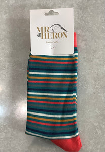 Vibrant Stripe Socks unisex