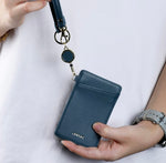 7291 LORENZ ID/CREDIT CARD HOLDER WITH RETRACTABLE STRAP & CLIP