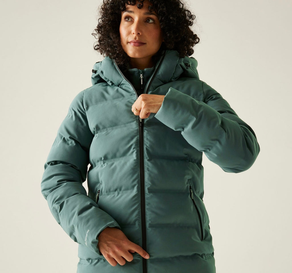 RWN396 Women's Altoro Thermal Padded Jacket | Green