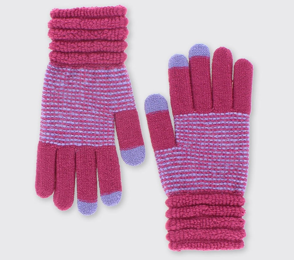 Wendy Gloves- Raspberry Pink/ Lilac