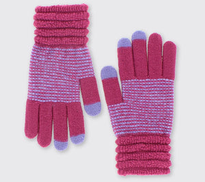 Wendy Gloves- Raspberry Pink/ Lilac