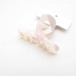 HC1106 Twist Silver Hair Claw Clip