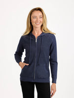 653 Zip front Knitwear with Hood