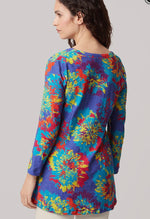 Firework Floral Alina Tunic - Multi