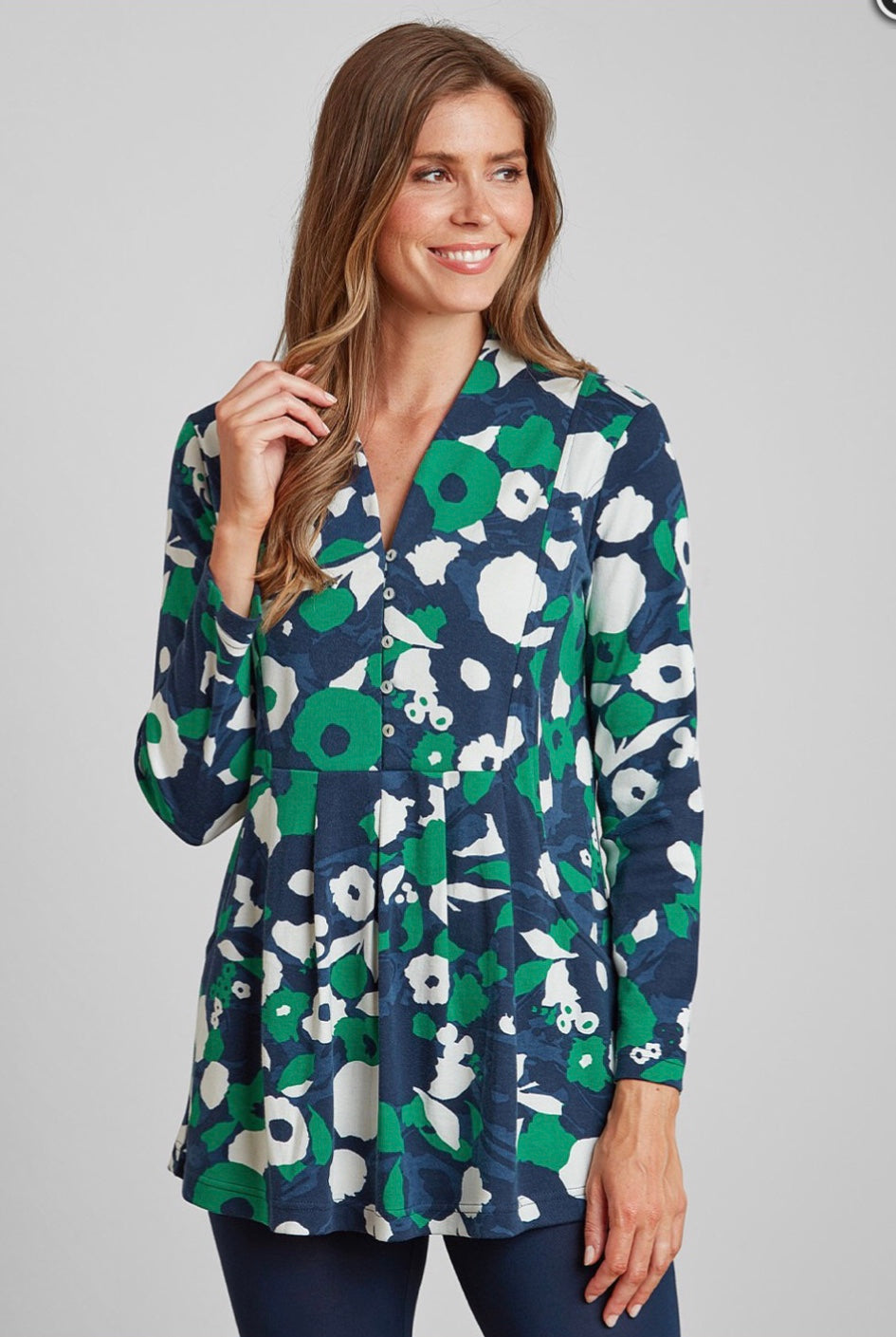 Galaxy Flower Kyra Tunic - Multi