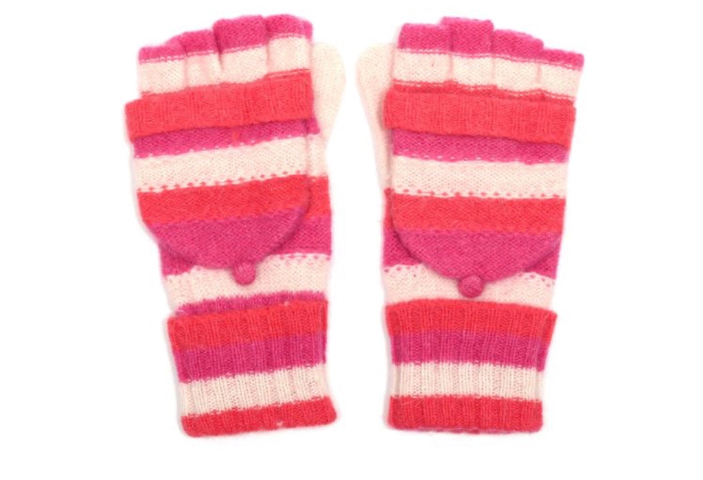 G1841 Stripe wool Mittens