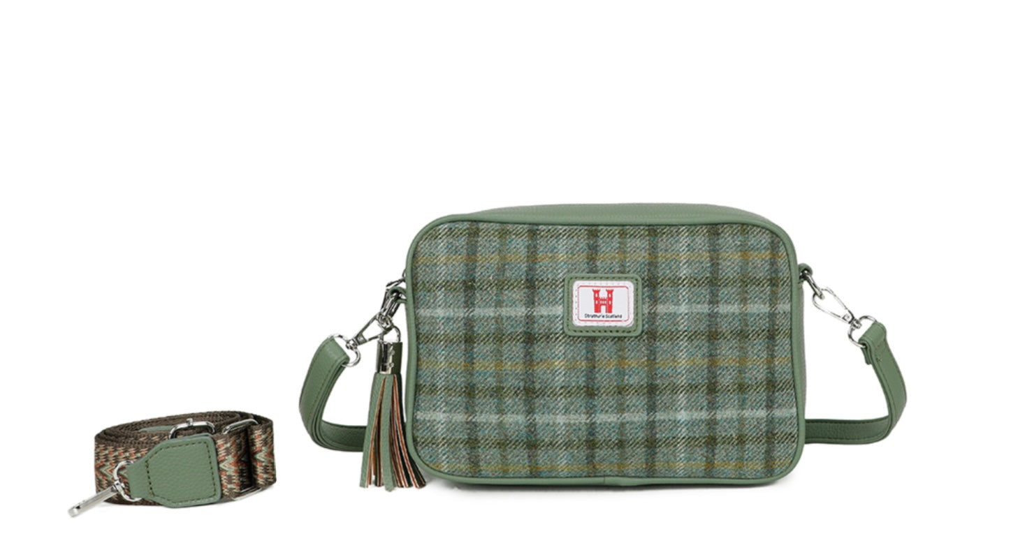7112 Strathurie Tweed Heather Shoulder Bag