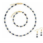 M24C1 MIXED CRYSTAL NECKLACE