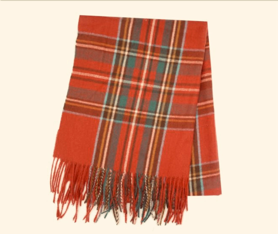 22308 Tartan Cosy Scarf