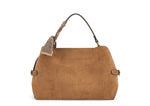 XY6697 Faux Suede Hand Bag