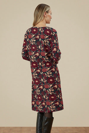 Winter Garden Narita Dress - Deepest Teal