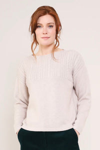 CW7066 CABLE KNIT JUMPER