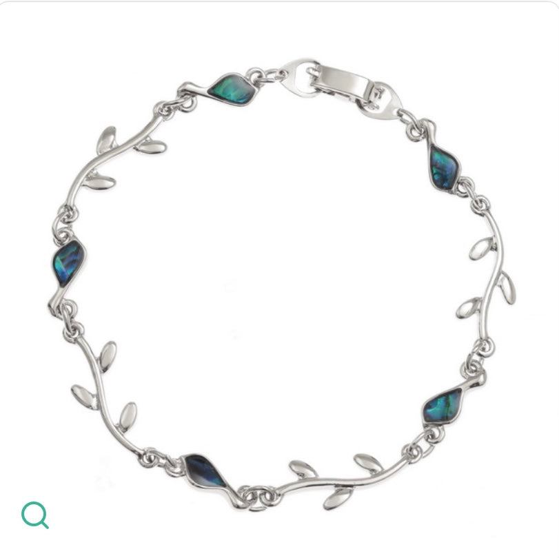 TJ225 Bird & branch bracelet
