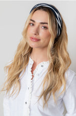 LM25154 MULTI BAND NAVY / ECRU STRIPE