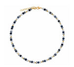 M24C1 MIXED CRYSTAL NECKLACE