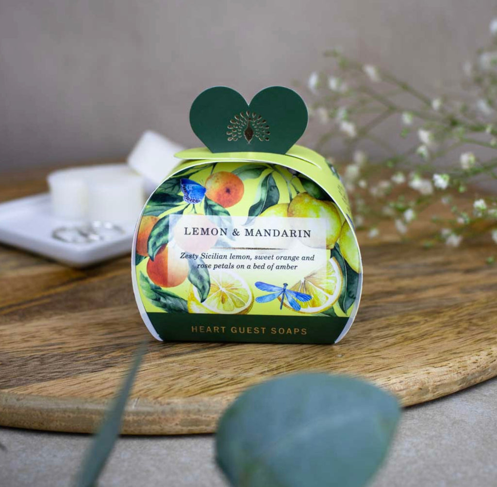 Lemon and Mandarin Guest Soaps