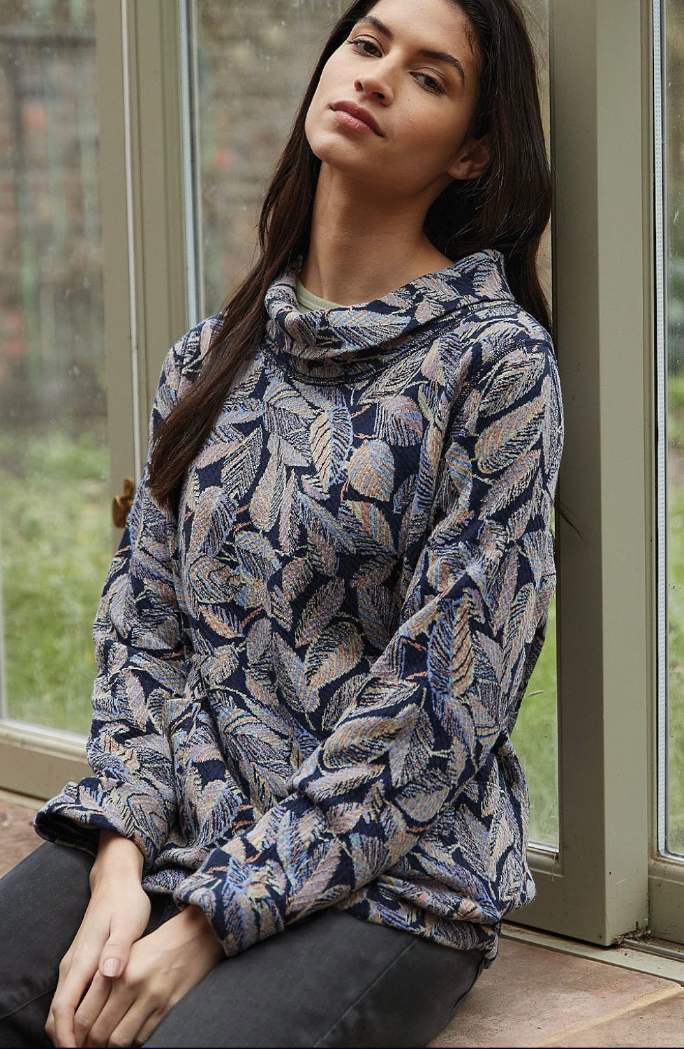 Autumn Leaf Bhavi Reversible Top - Multi
